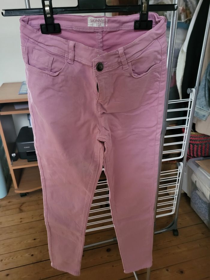 Pantalon rose neuf sans étiquette - photo numéro 3