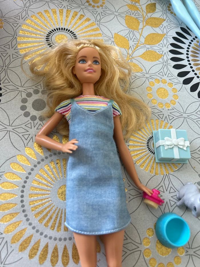 Barbie avec son lapin - photo numéro 3