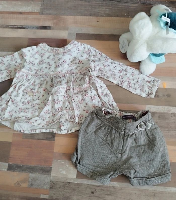 Ensemble sergent major taille 18 mois