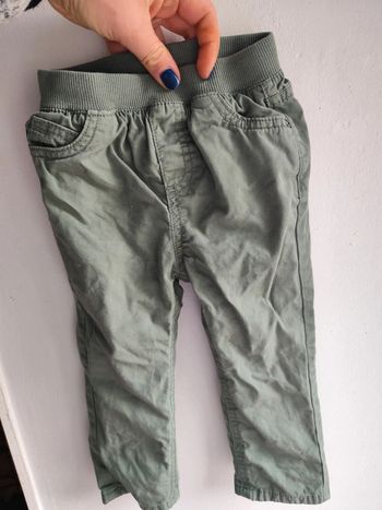 Pantalon souple vert
