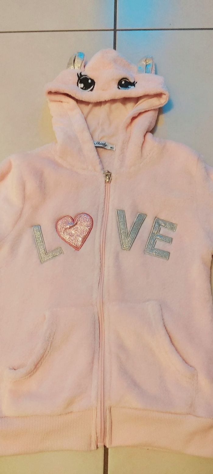 Gilet polaire 10ans peu porté - photo numéro 2