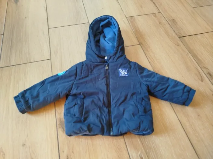 Manteau chaud bébé garçon 18 mois