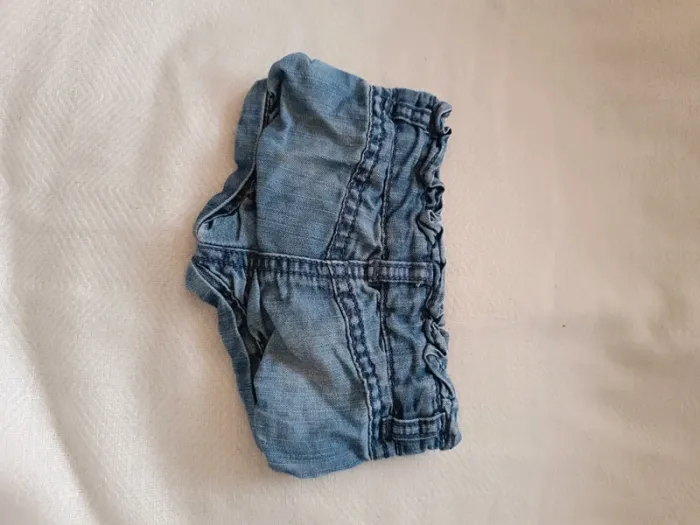 🎀 jolie short en jeans taille 3 mois tape à l'oeil 🎀 - photo numéro 3