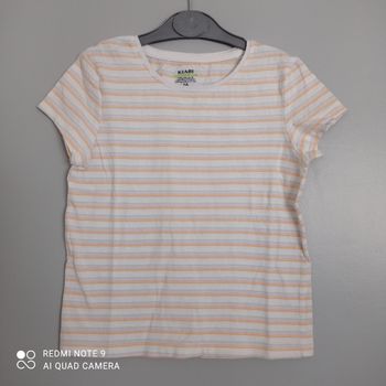 T-shirt à rayures 6ans