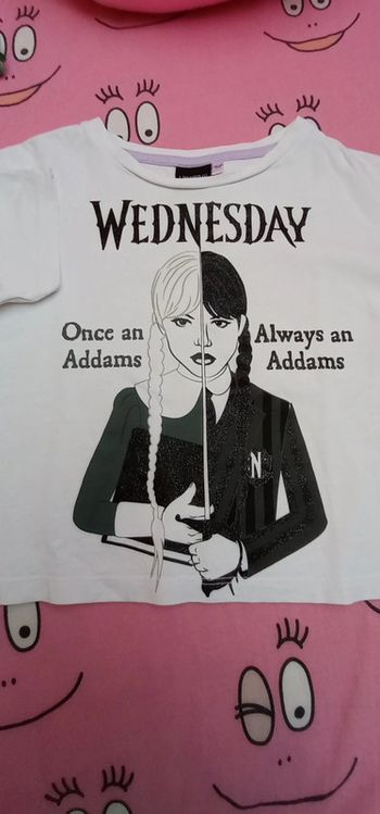 T-shirt Wednesday 122 à 128 cm
