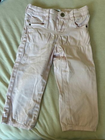 Jean okaidi 5 ans rose Pantacourt ou 3/4