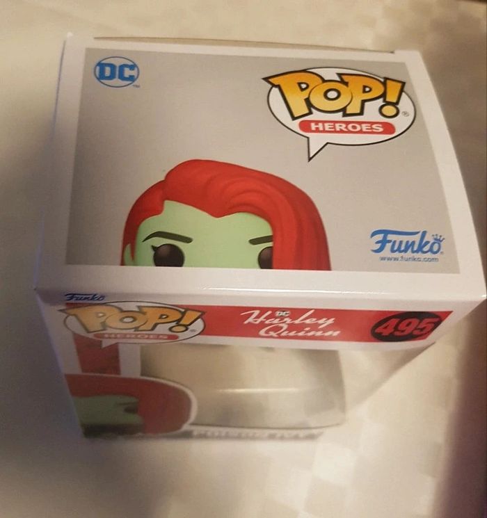 Pop! Heroes dc comics harley quinn 495 poison ivy new sealed boxed figure - photo numéro 4