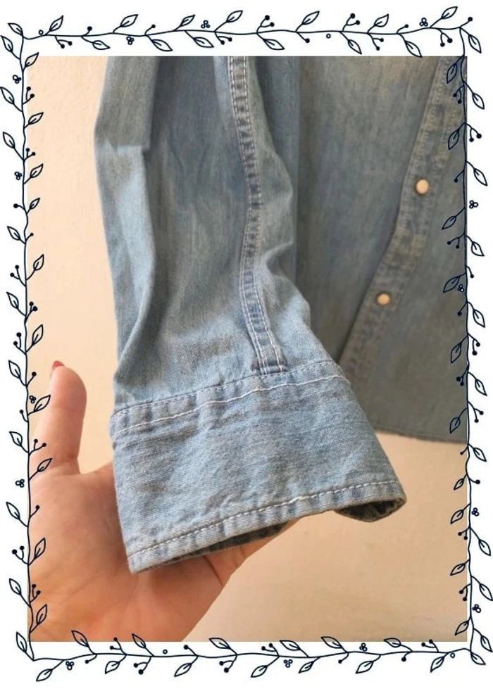 Chemise en jean slim fit - photo numéro 4