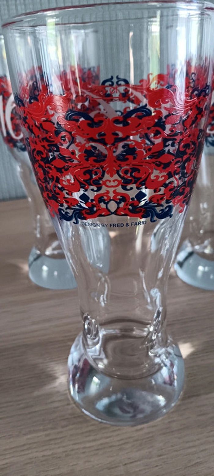 6 verres à bière 1664 édition collector - photo numéro 5