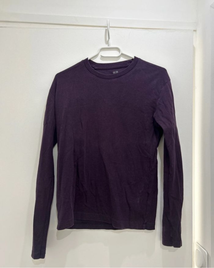 Pull léger Uniqlo XS violet