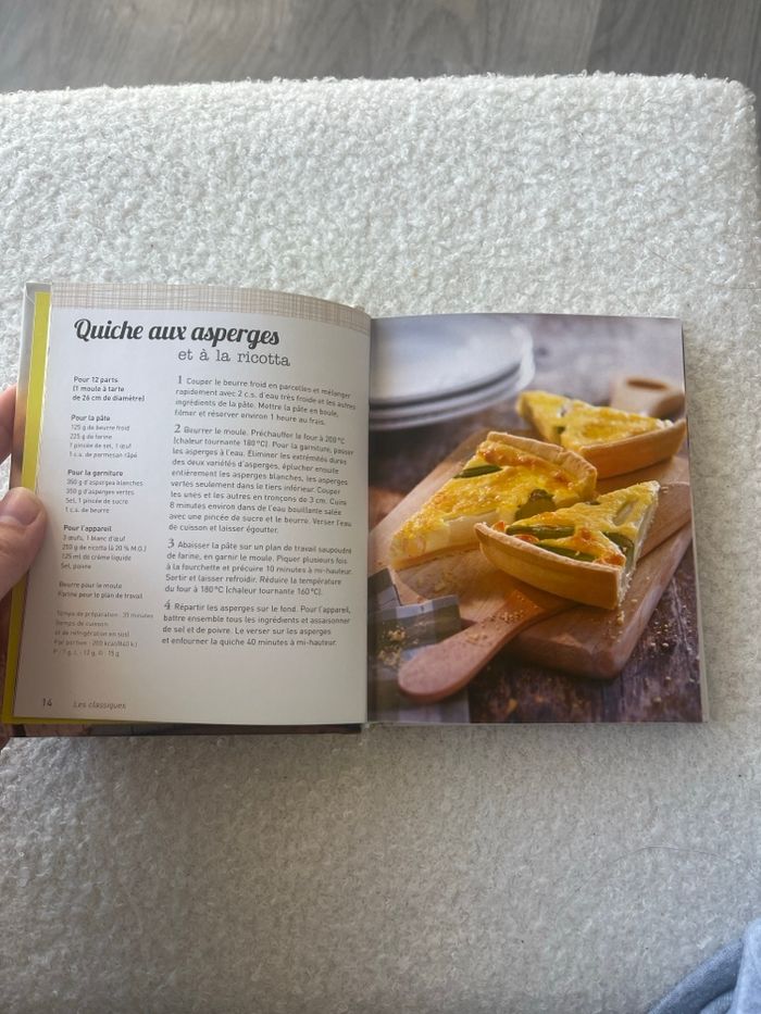 Livre recettes quiches et tartes - photo numéro 4