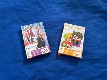 Lot de 2 Jeux de Cartes Shuffle (2-en-1) : Disney Frozen II (La Reine des Neiges) & Harry Potter