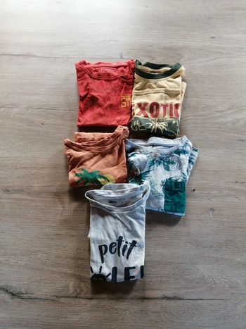 Tee shirts manche courtes 3 ans