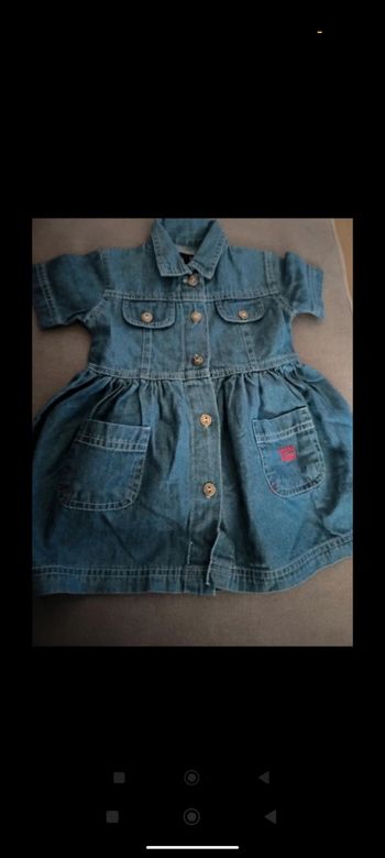 Robe teddy boom  12 mois