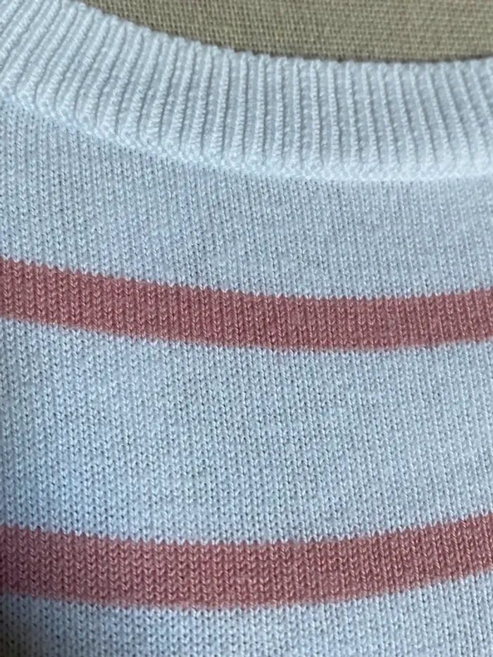 Pull marinière en mailles fines Vila - photo numéro 2