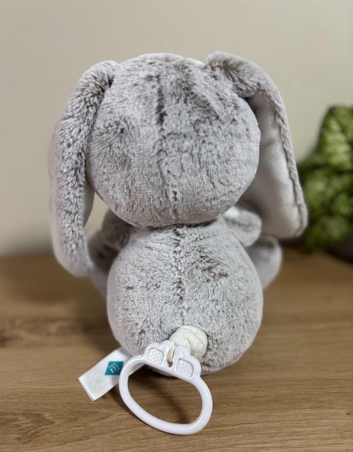 Neuf doudou lapin musical coussin mon doudou tex - photo numéro 4