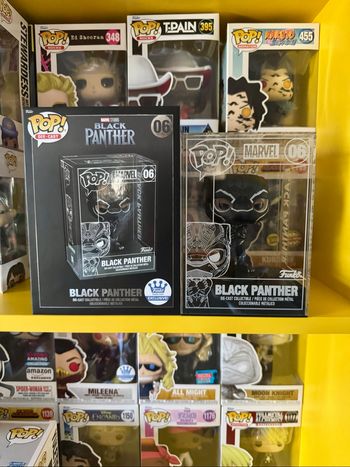 Funko Pop! Die-Cast 06 - Marvel Studios Black Panther - Black Panther - Funko Exclusive