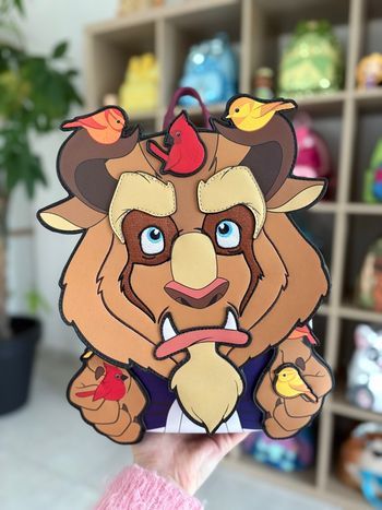 Loungefly la bête avec oiseaux