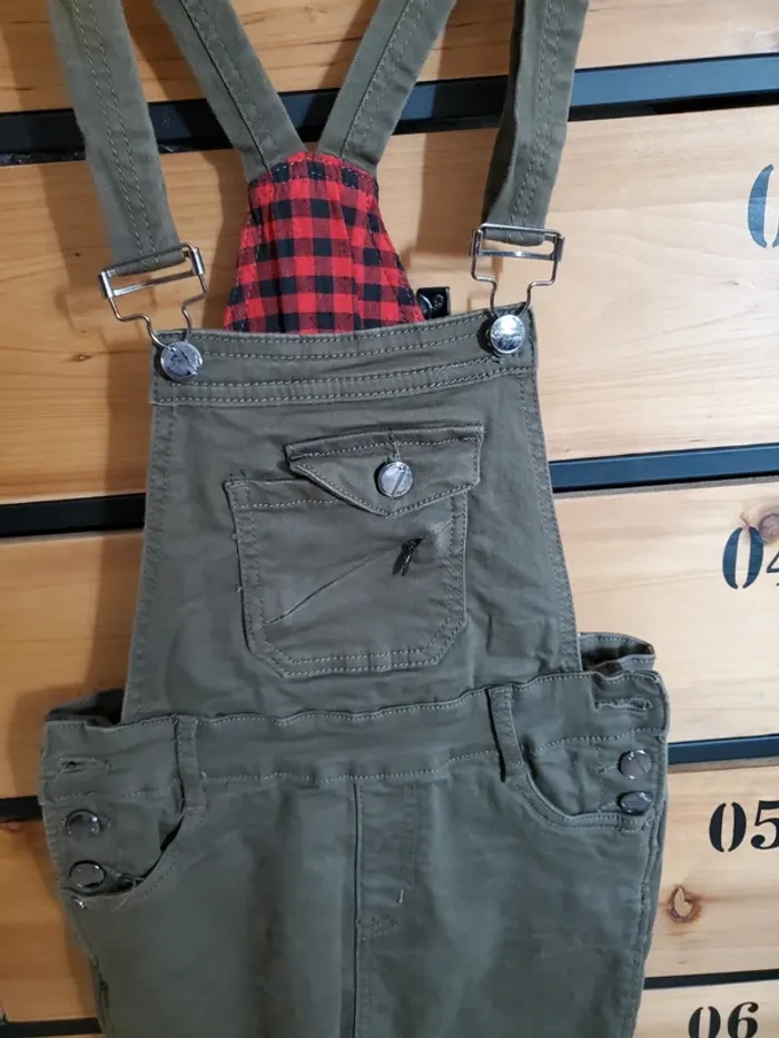 Robe salopette denim taille 36 - photo numéro 5