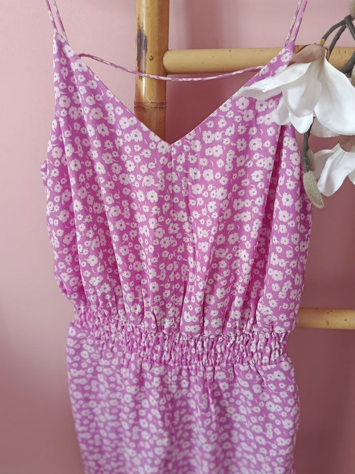 Combi pantalon fleurie - photo numéro 2