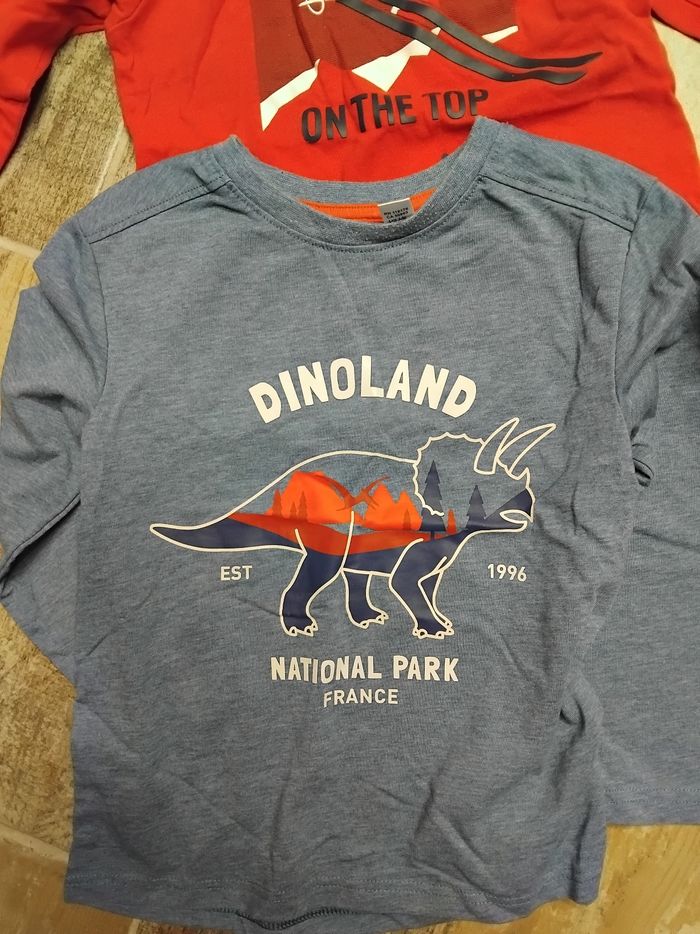 Lot de 5 t-shirts manches longues taille 3 ans garçon - photo numéro 4