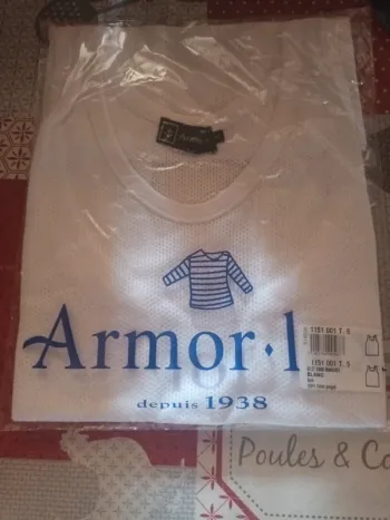 Maillot de Corps ou Marcel Armor lux taille 5
