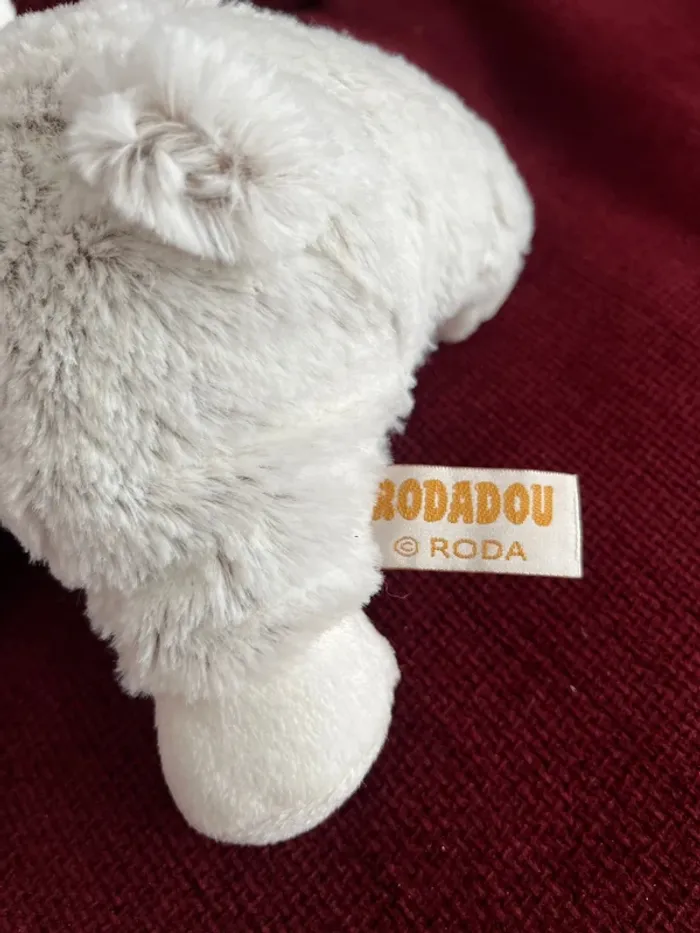 Peluche doudou lapin - photo numéro 3