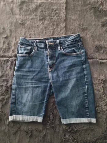 Short jeans levis bleu femme taille S