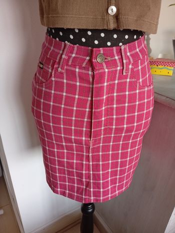 Mini-jupe à carreaux Vintage 3234