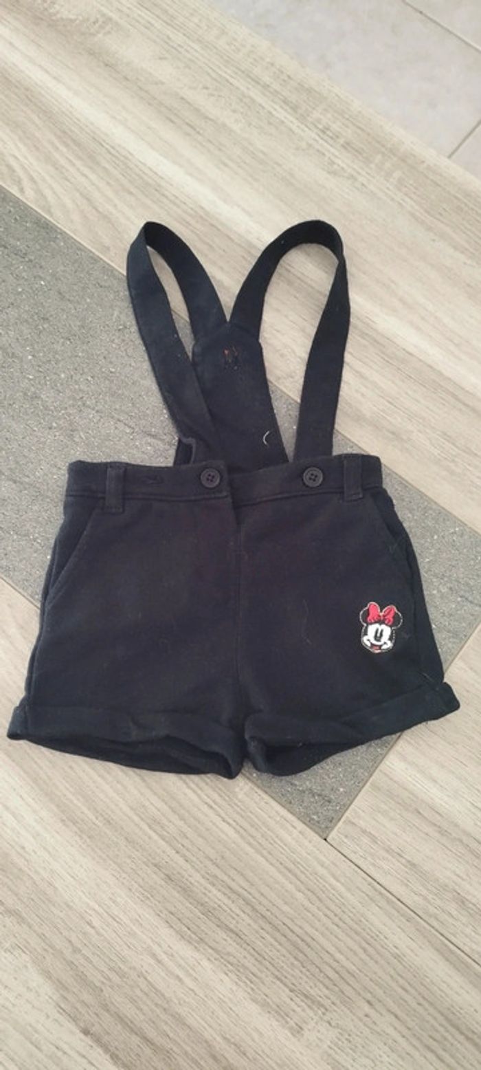 Short à bretelles Minnie