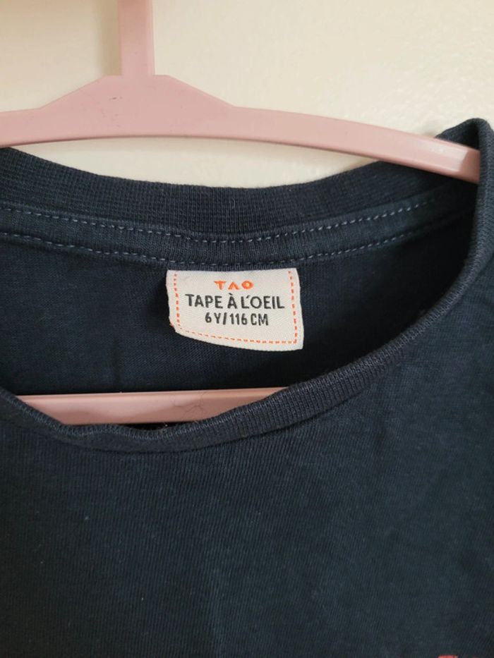 Haut à manches longues tape à l'œil - photo numéro 3