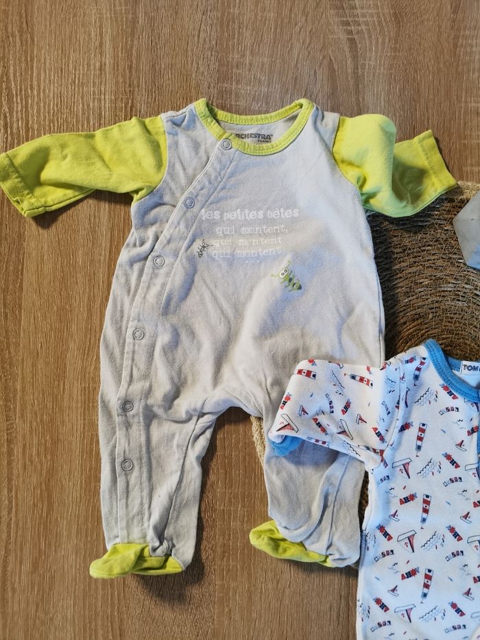 Lot pyjamas léger 1 mois - photo numéro 2