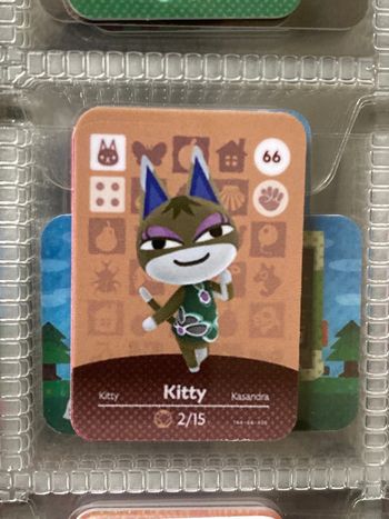 mini carte amiibo kitty
