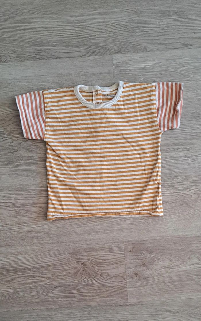 Ensemble salopette et t-shirt garçon 3 ans - photo numéro 4
