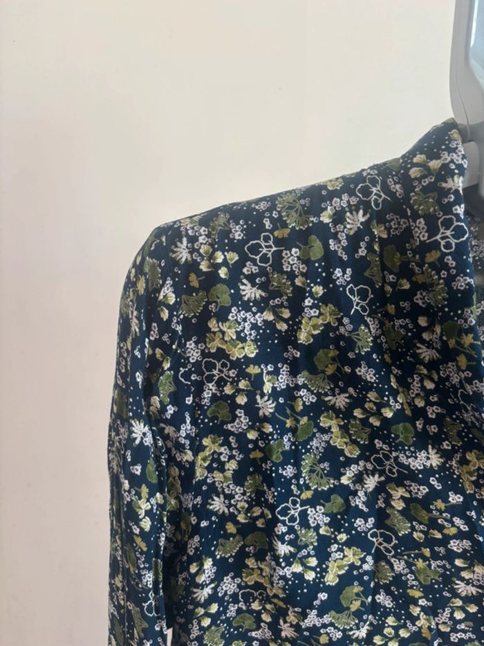 Chemise en col V fleuri u collection taille XXL/44 - photo numéro 5