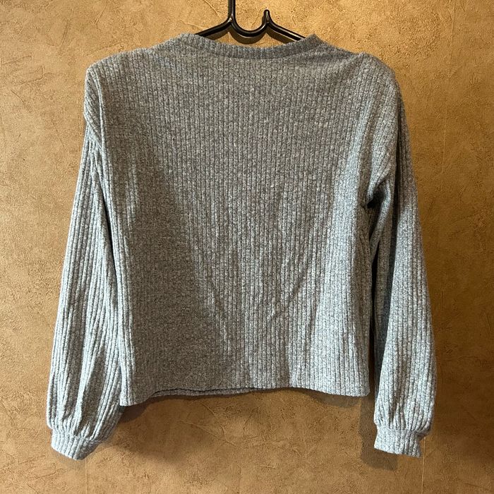 Pull fin gris 14 ans XS Kiabi neuf - photo numéro 3