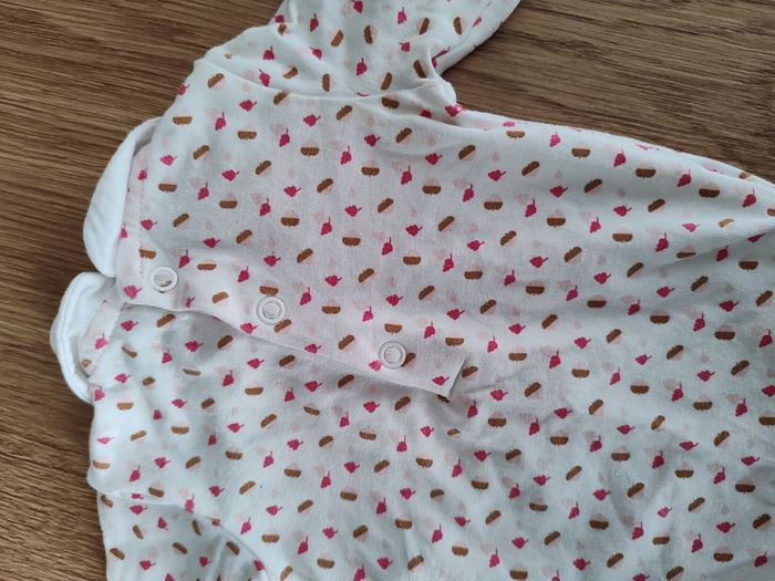 Lot de 3 bodies col claudine obaibi manches longues - photo numéro 5