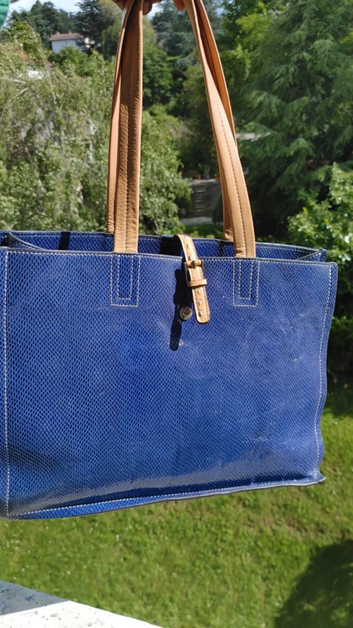 Sac fourre tout en cuir - photo numéro 2