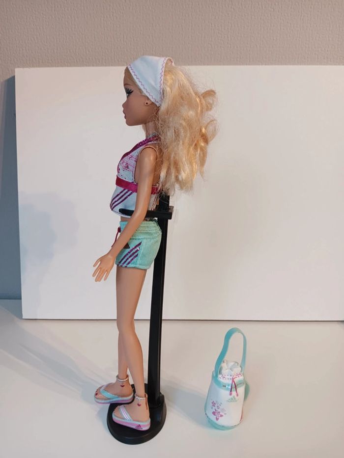 Poupée mattel barbie My Scene Kennedy Sporty Glam Adidas - photo numéro 4
