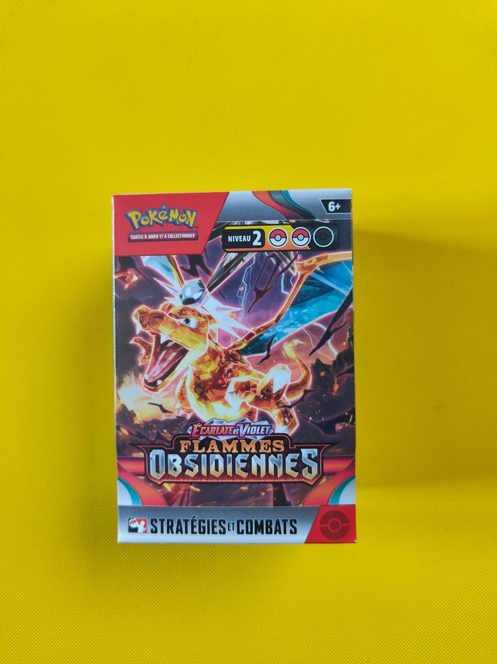 Kit AP dracaufeu pokemon flammes obsidiennes ev3