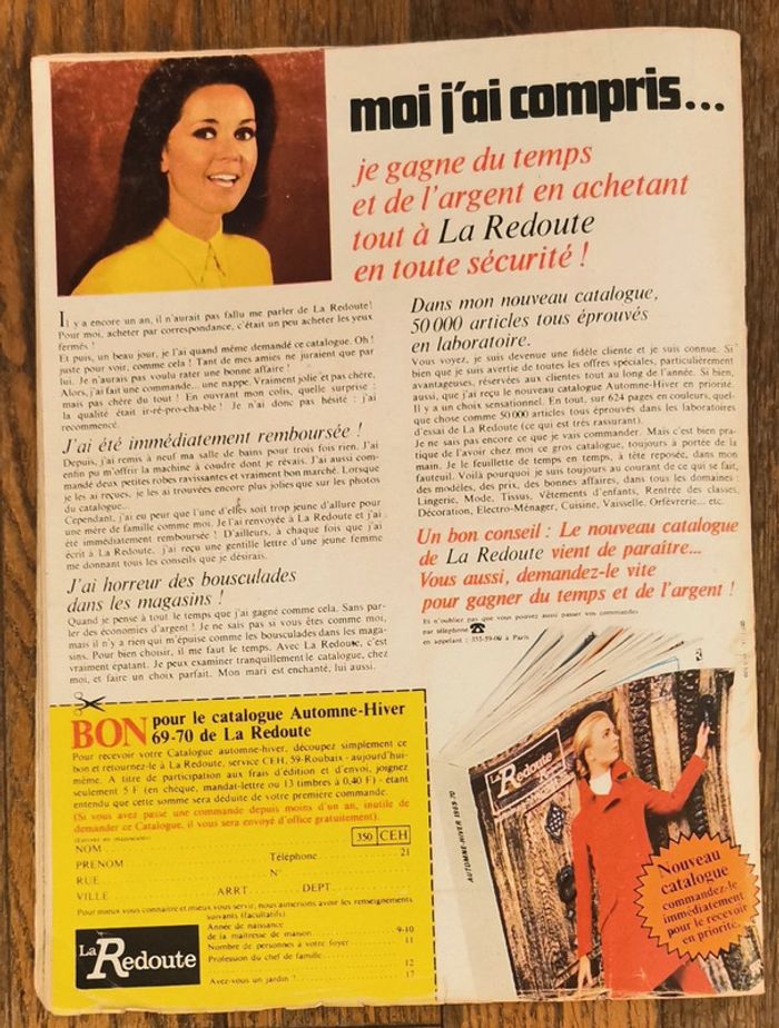 Ancien magazine Clair foyer 1969 N°186 vintage - photo numéro 19