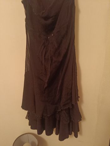 Robe noire à volants Cache Cache - Taille 36