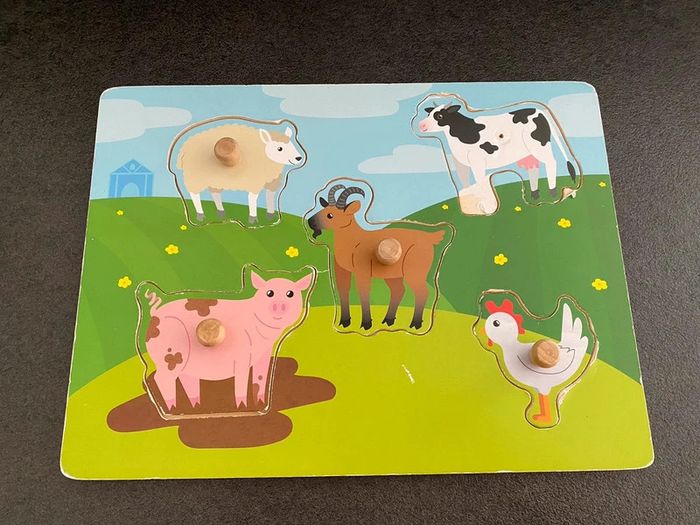 Puzzle animaux de la ferme