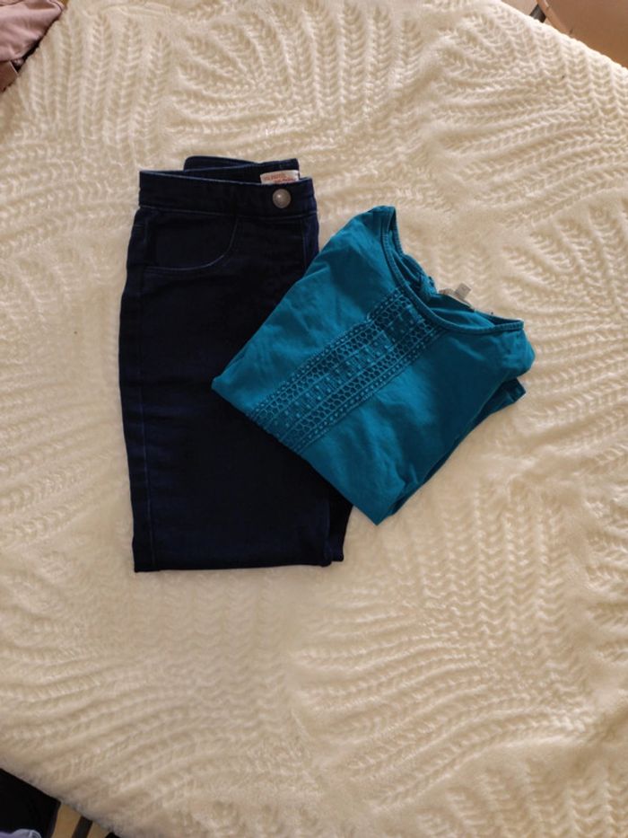 Jegging neuf bleu marine