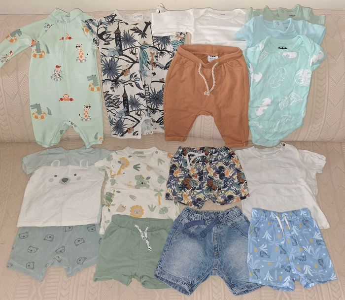 Lot vêtements bébé garçon