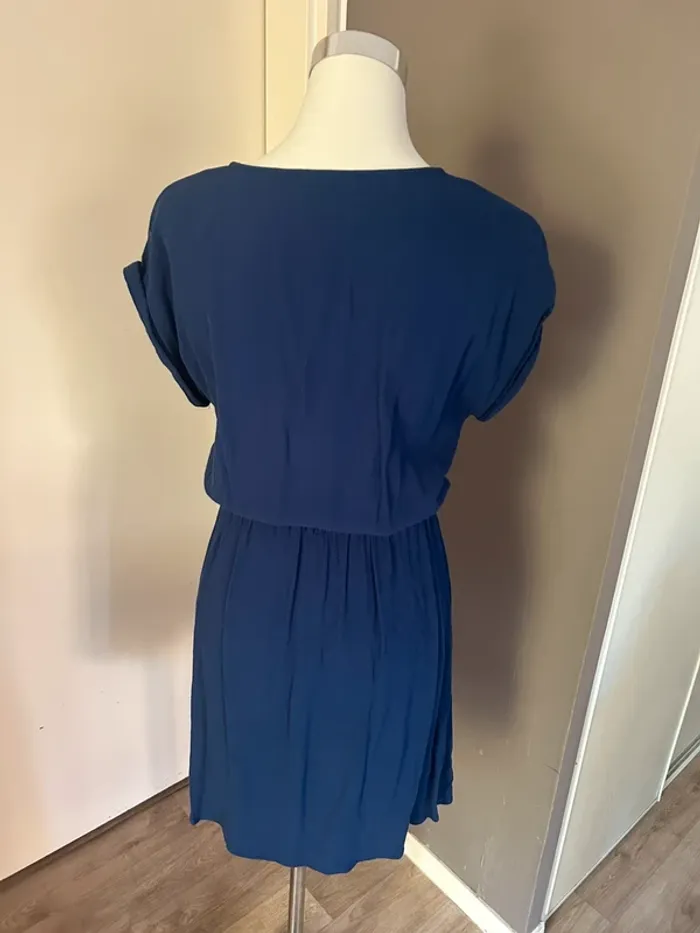 Etam, robe bleu marine femme, taille 38 - photo numéro 4