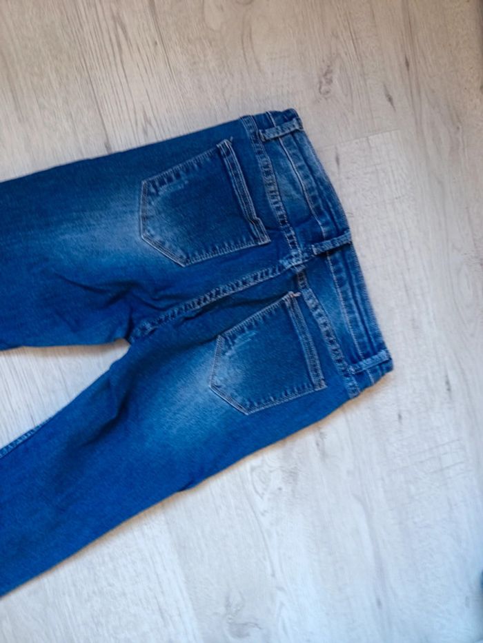 Jeans 36 S femme fermeture éclair mybestiny tbe - photo numéro 12