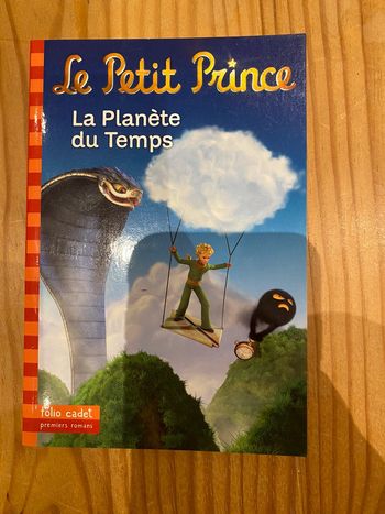 Livre le petit prince la planète du temps