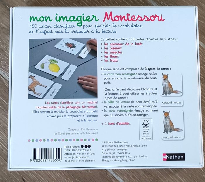 Imagier Montessori nathan - photo numéro 2