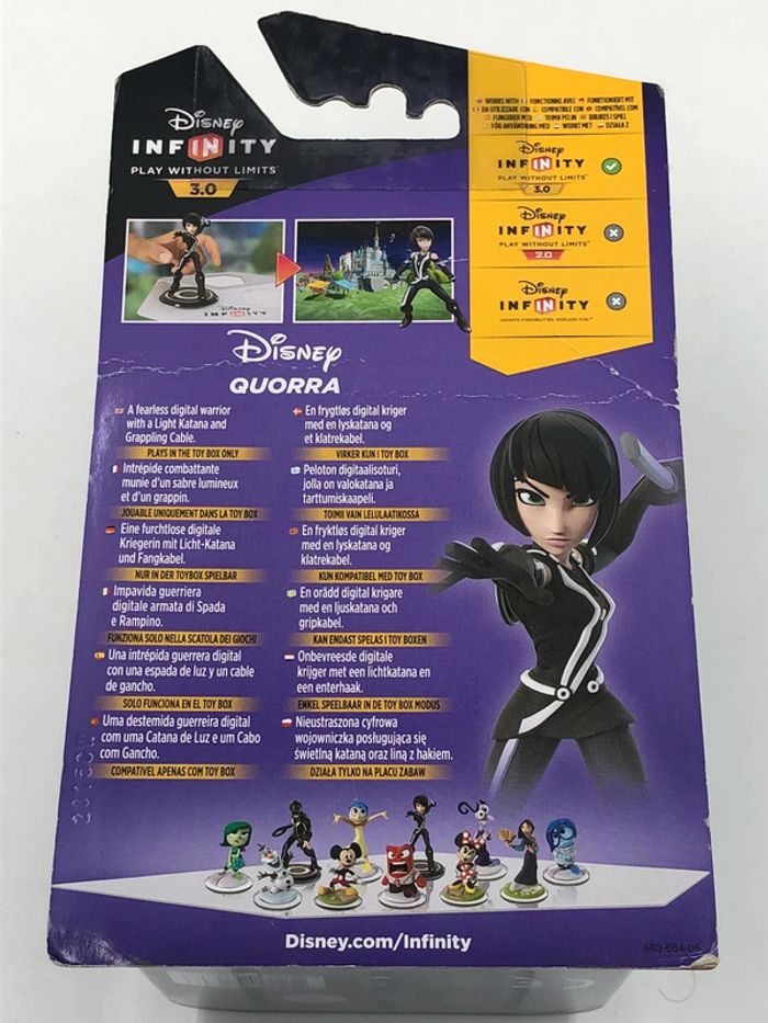 Figurine Disney Infinity 3.0 Quorra neuf - photo numéro 4